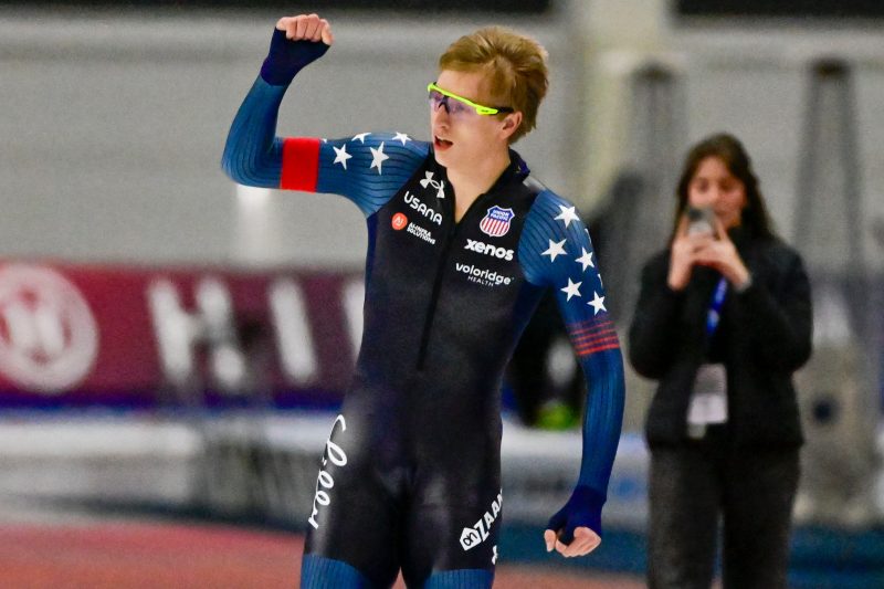 Speed skating phenom Jordan Stolz qualifies for Winter Olympics